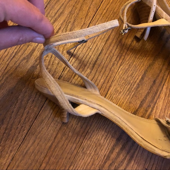 Zara suede kitten heel sandals - Picture 4 of 5